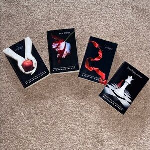 Twilight Saga Book Set Black Covers